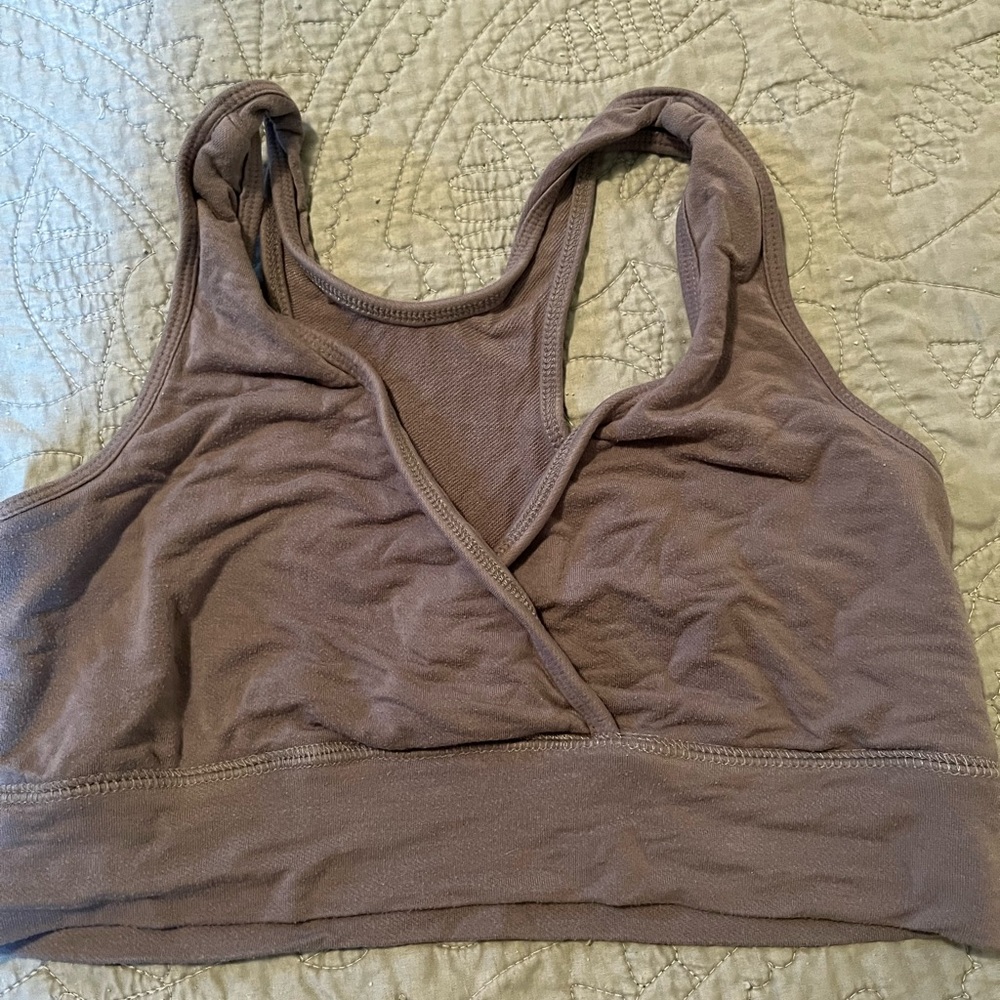 Kindred Bravely gray nursing bra